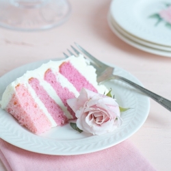 Pink Peony Cake