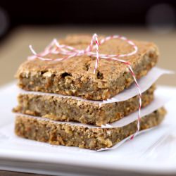 Low Fat Blondies