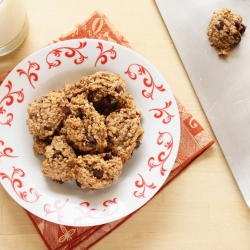 Healthy Oatmeal Banana Cookies