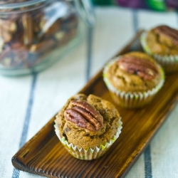 Buckwheat and Prune Cupcakes