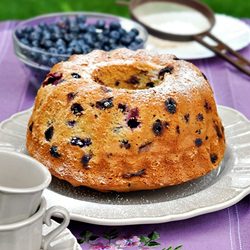 Blueberry Pound Cake