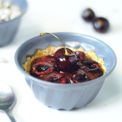 Raw Nut free Cherry Tart