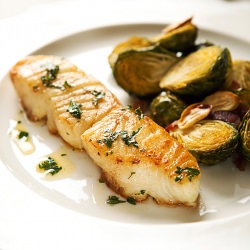 Pan-seared Sea Bass