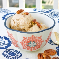 Vegan Butter Pecan Ice Cream