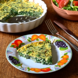 Spinach & Ricotta Quiche