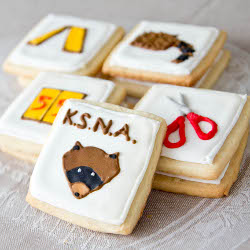 Moonrise Kingdom cookies