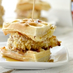 Mini Chicken and Waffles