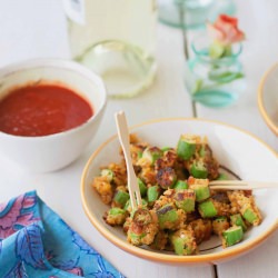 Garden Fried Okra