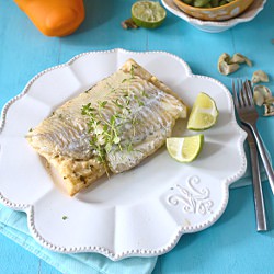 Puff pastry cod