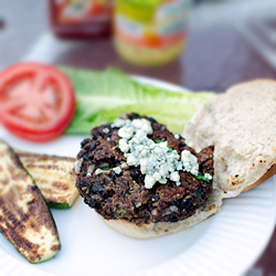 Grilled Black Bean Burgers