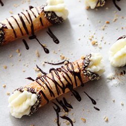 Brown Butter Rum Cannoli