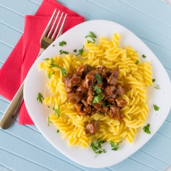 Pasta with Dark Beer Sauce