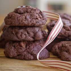 Dark Chocolate & Olive Oil Cookies