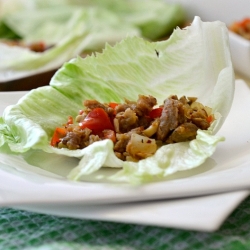 Vegetarian Lettuce Wraps