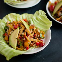 Vegan Sweet Corn Salad Wraps