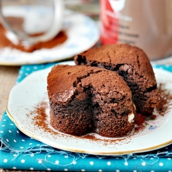 Dark Chocolate Macadamia Brownies