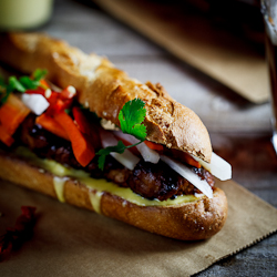 Caramelized Pork Banh Mi