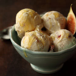 Honey’d Fig & Goat Cheese Ice Cream