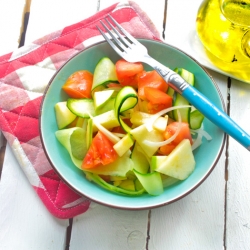 Spanish gazpacho salad