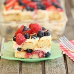 Triple Berry Tiramisu