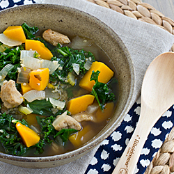 Seitan Kale & Butternut Squash Stew