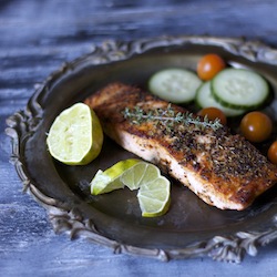 Salmon with Lime