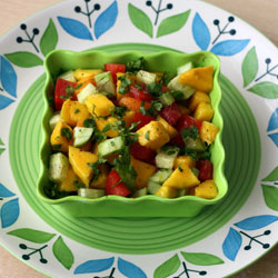 sweet and sour Mango salad