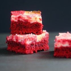 Red Velvet Cheesecake Brownies