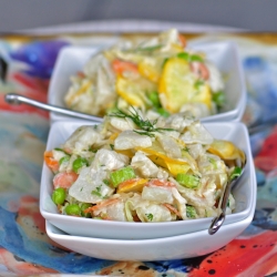 New Potato-Vegetables Salad