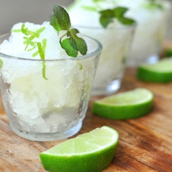 Lime-Mint Granita