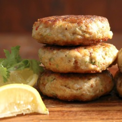 Spicy Crab and Prawn Fritters