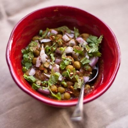 Indian Street food-Spicy Dried Peas