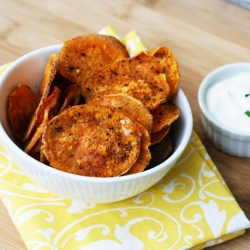 Baked Sweet Potato Chips