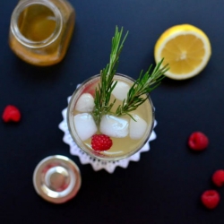 Rosemary Lavender Honey Lemonade