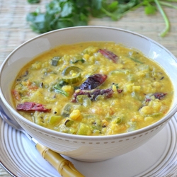 Snake Gourd Kootu / Dal Curry