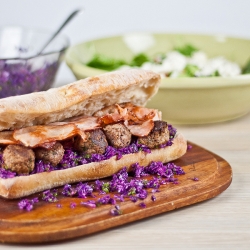 30-minute Meatball Sandwich