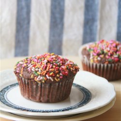 Chocolate Custard Muffins