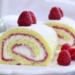 Cranberry-Raspberry Cake Roll