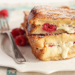 White Chocolate & Raspberry Brioche