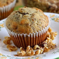 Vegan Banana Walnut Muffins