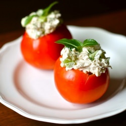 Chicken Salad in Tomato Cups