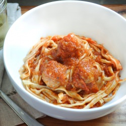 Meatball Marinara Pasta