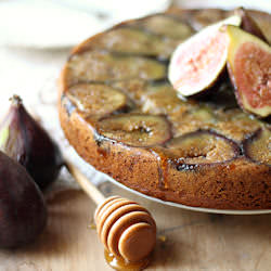 Honey Fig Olive Oil Tea Cake