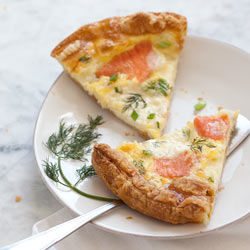 Smoked Salmon Quiche