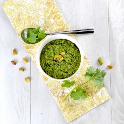 Cilantro Pistachio Pesto