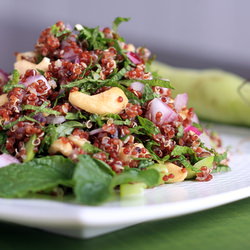 Quinoa & Fava Bean Salad