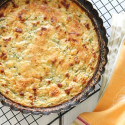 Crustless Summer Zucchini Pie