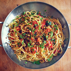 Summer Tomato Pasta