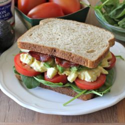 Egg Salad BLTA Sandwich