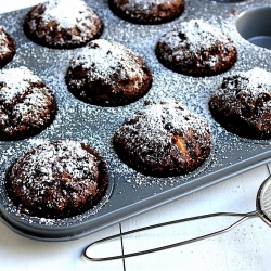 Chocolate Banana Muffins